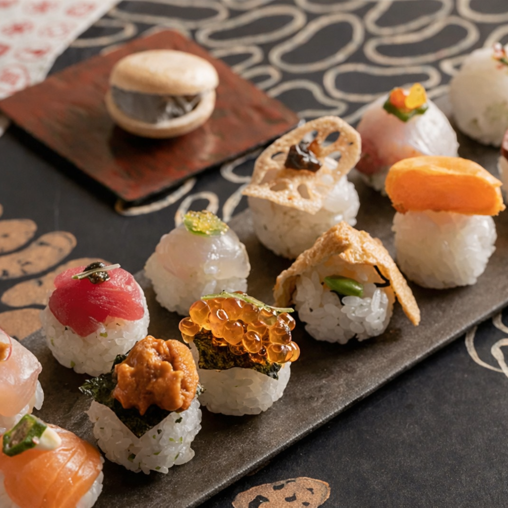 手鞠鮨セットメニュー